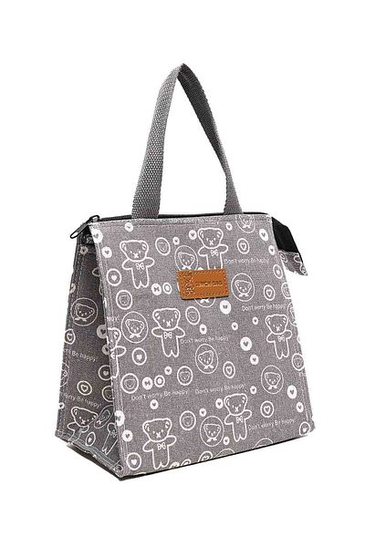 R&B Grey LUNCH BAG
