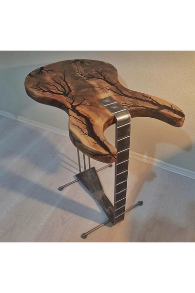 UluBey CnC Gitar sehpa masa zigon tekli model