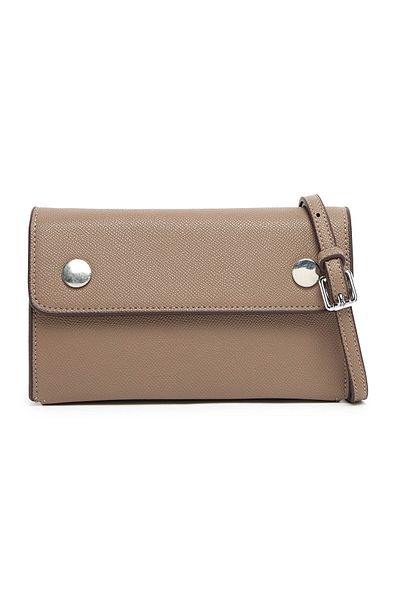 R&B Taupe LADIES SLING BAG