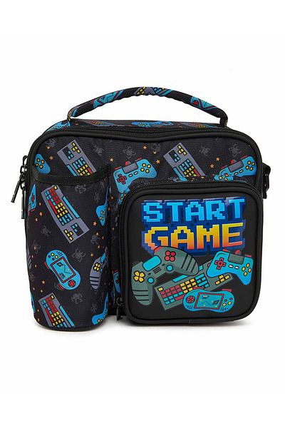 R&B Black Boys Lunch Bag