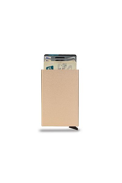 OEM Metal Card Wallet, Gold