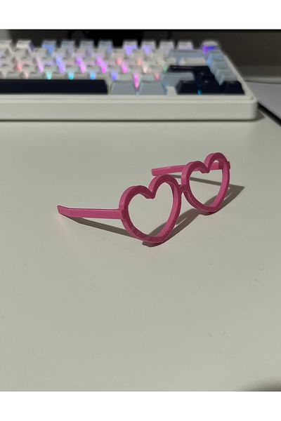 Gonulella Labubu Glasses Pink Labubu Accessory (1 Piece of Glasses Is Sent - No Labubu in the Package)