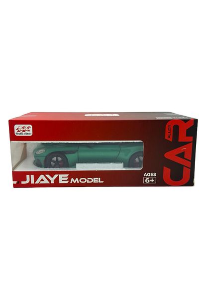 JPT Aston Martin DBS 1:32 green metal replica model with lights and sounds, doors, hood and trunk open