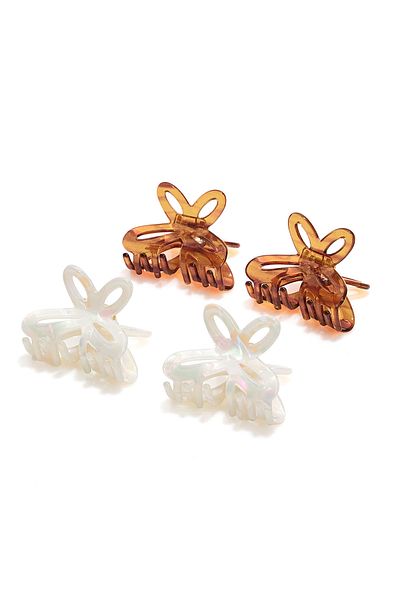 R&B Brown PO4 LADIES HAIR CLAW