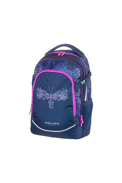 walker Ghiozdan Scolar Pentru Adolescenti, Fame Magic Dragonfly, , 30 X 44 X 20 Cm, Albastru