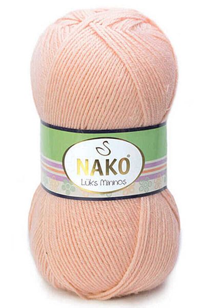 NAKO Luxury Minnoş Hand Knitting Yarn 11644 Skin Powder