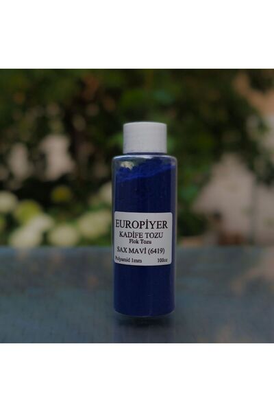 Europiyer Sax Mavisi Kadife Tozu (FLOK TOZU)