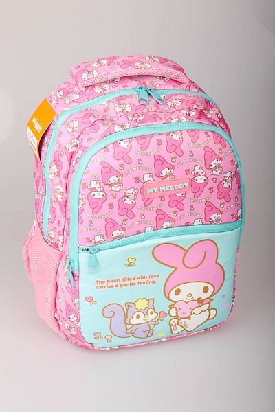 kuromi Dekomus "Wet Wipes Gifted" New Season Licensed My Melody "Melopınk Collection" Primary School Bag