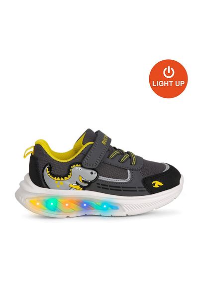 BUCKHEAD 3043 Rex Illuminated-Anatomical Male Child. Ayk. Dark Gray