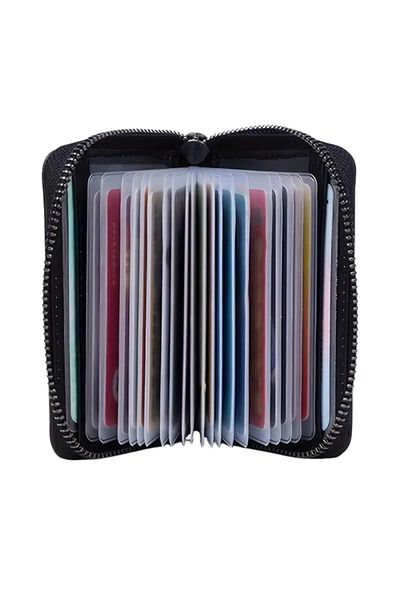 OEM Compact leather wallet for cards with 20 slots