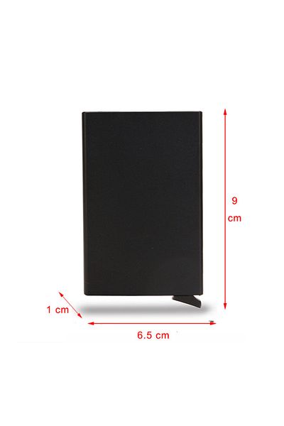 OEM Metal Card Wallet, Black