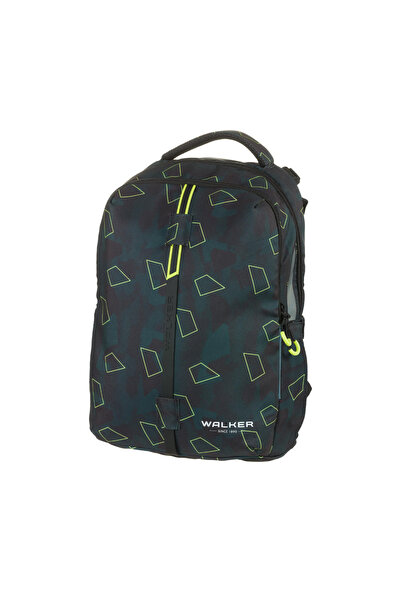 walker Rucsac Scolar Elite 2.0 Green Polygon, by Schneiders, 32 x 46 x 20 cm, 32 L, verde
