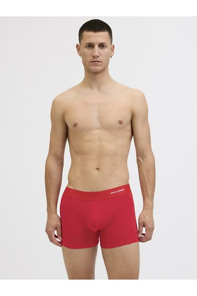 Jack & Jones Ανδρικά μαύρα Jacnyjah Bamboo Trunks 3 Pack Sn Boxer 12281998-Μαύρο