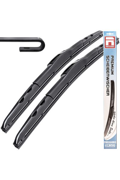 Recambo Set 2 stergatoare hybrid premium pentru BMW X3 E83 din 2004-2010 - 550/500 mm