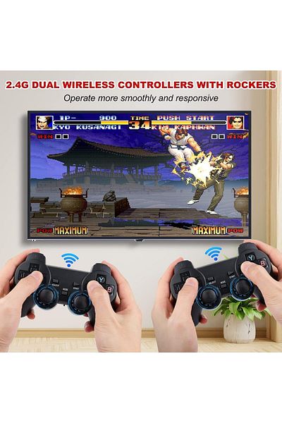SP Old-fashioned game console with HDMI port for playing digital video games