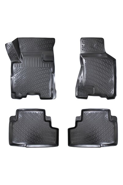 DELUXETUNING Set covorase auto cauciuc Hyundai Tucson I 2004-2009 forma tavita