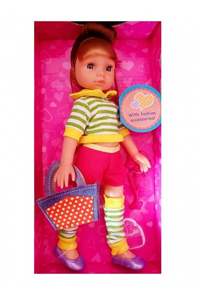 MalPlay Păpușa Baby Reina pentru copii de 3 ani +, Baby Reina cu echipament sport, 24 cm