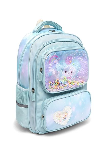 R&B Light Blue Girls Backpack