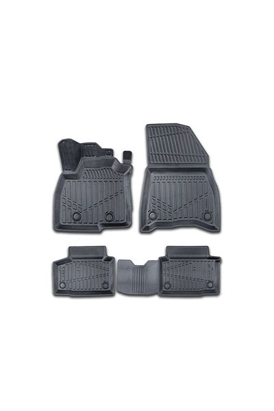 DELUXETUNING Set covorase auto cauciuc Dacia Duster 2018-2022 forma tavita 3D