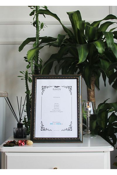 Raven Art Studio Louvre 21cm X 30cm Picture, Photo, Document, Poster, Document Frame. Protected Shatterproof Plexiglass