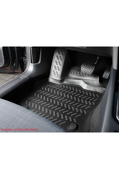 DELUXETUNING Set covorase auto cauciuc BMW Seria 3 E46 1998-2005 forma tavita