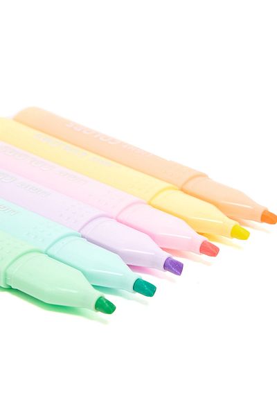 R&B Multi Po6 Highlighter Pen Set