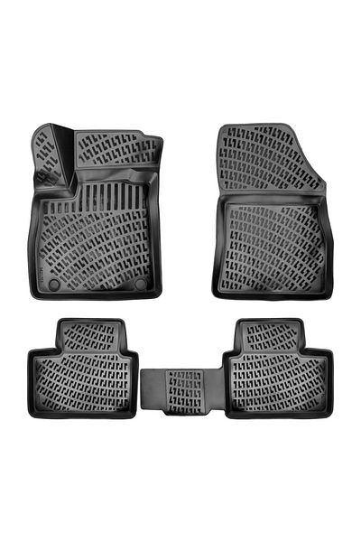 DELUXETUNING Set covorase auto cauciuc Renault Talisman 2015-> forma tavita