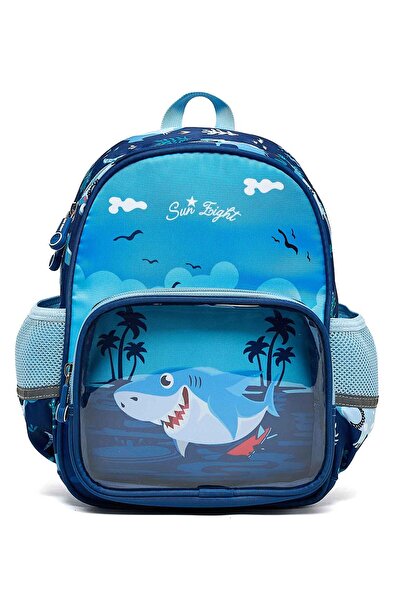 R&B حقيبة ظهر للأطفال باللون الأزرق الداكن