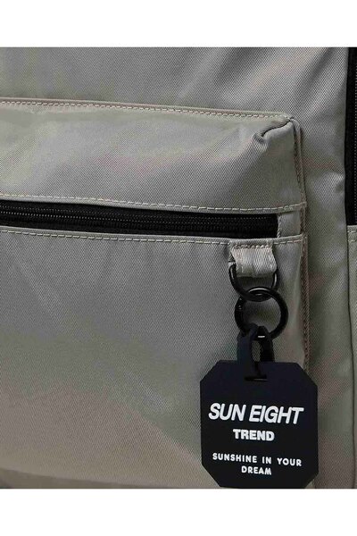 R&B Light Grey Teen Girls Backpack