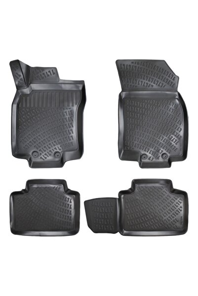 DELUXETUNING Set covorase auto cauciuc Nissan X-Trail 2022-> forma tavita