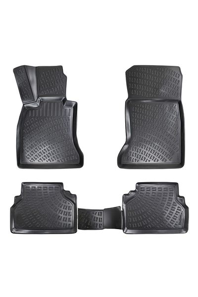 DELUXETUNING Set covorase auto cauciuc BMW seria 5 E60/E61 2003-2010 forma tavita