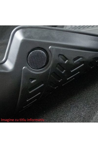 DELUXETUNING Set covorase auto cauciuc Hyundai Santa Fe II 2006-2012 forma tavita