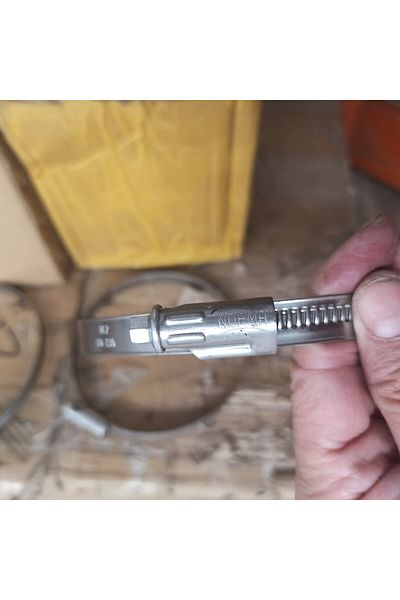 NORMA Rm Stainless Clamp 110-130mm. En 11mm. Germany