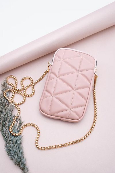 madamlina Women's Gold Chain Stylish Phone Bag