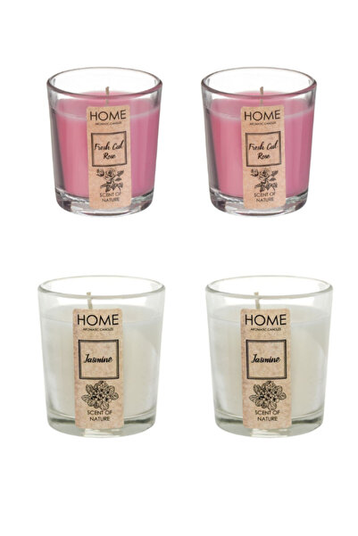 OEM Set Lumanari Aromatice „HOME – Scent of Nature” (4 bucăți)