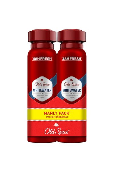 Old Spice Set 2 x Deodorant Spray Old Spice Whitewater, 300 ml