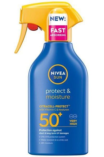 NIVEA Sun Protect & Moisture Spray SPF 50+ 270 ml