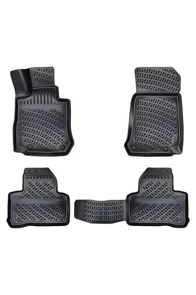 DELUXETUNING Set covorase auto cauciuc Mercedes GLC X253 / C253 2015-> forma tavita