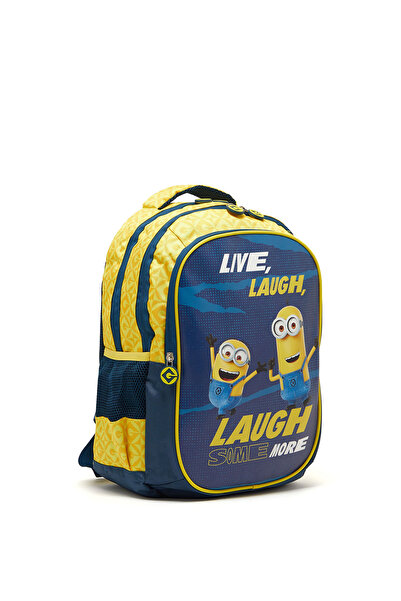 R&B حقيبة ظهر صفراء للأولاد من بي تي إس مقاس 16