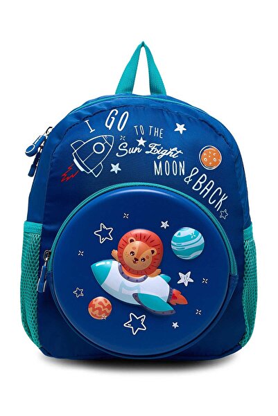 R&B حقيبة ظهر للأطفال باللون الأزرق الداكن