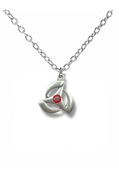 Herşey Nota Kakashi Hatake Figured Necklace with 60 cm Chain |   Naruto Anime Themed Unisex Jewelry