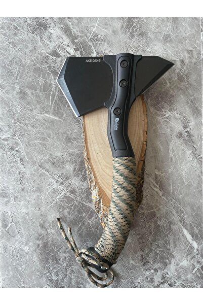 empressnaturalstone AXE-050-B Amazon Kamp Baltası Paracordlu Kabze, Kydex Kıl...