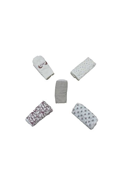 MUK's Beauty Tools Women's 5-Piece Slip Bikini Panties 95% Cotton 5% Elastane (Colors, Patterns May Vary.)