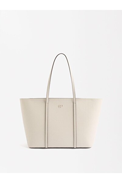 PARFOIS Dokulu Günlük Shopper Çanta