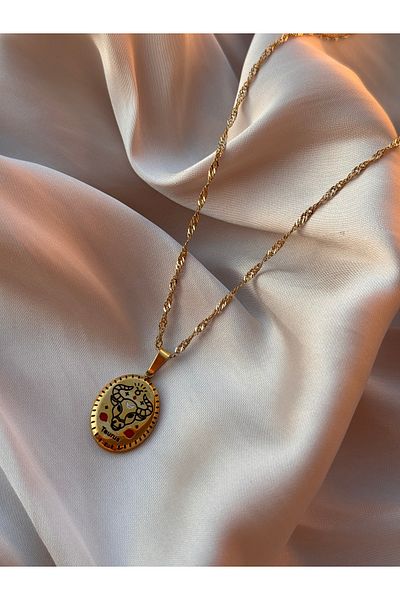 HERCY 316 L Stainless Steel Zodiac Sign Necklace |   Gold Zodiac Sign Necklace |   Steel Zodiac Sign Necklace