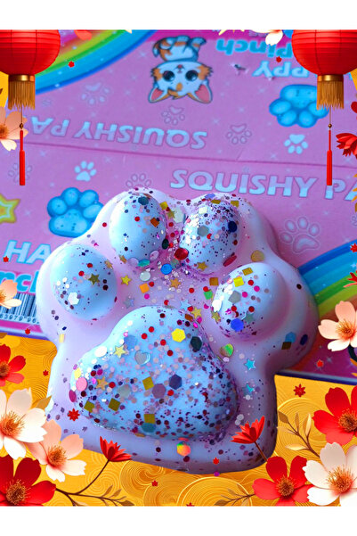 OYUNCAKSAHİLİ Fufu Squishy Kedi Patisi Harika Simler Tozpembe Sukuşi Oyuncak ...