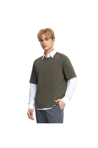 Giordano Men's Relaxed Fit Raglan Sleeve T-Shirt