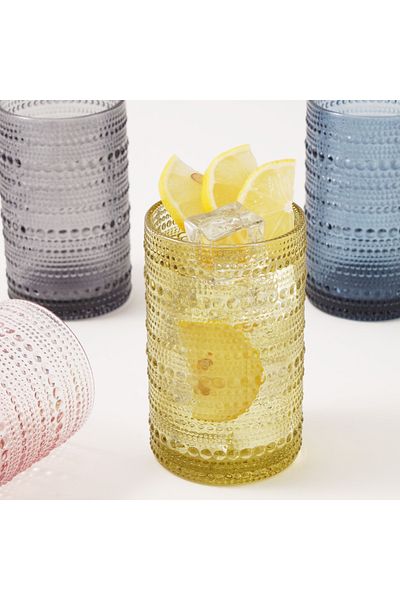 LA MESA 4pcs glass highball set 7.5*12.5cm