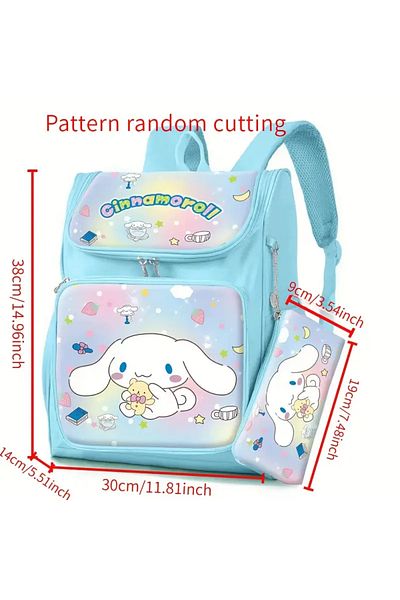 ada çanta kırtasiye Cinnamoroll Figured Primary School Backpack with Pen Holder Ad96654