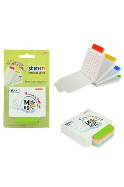 Art Tone Hopax Sticky Note Paper 70X70 Neon 4 Color Magi̇c 100 Yp